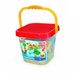 Building Blocks Set Wader Mini Blocks Big Bucket, 100 pieces, model 41340