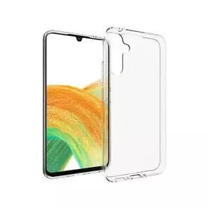 Protective TPU case PEDEA for Samsung Galaxy A34 5G, transparent, slim fit