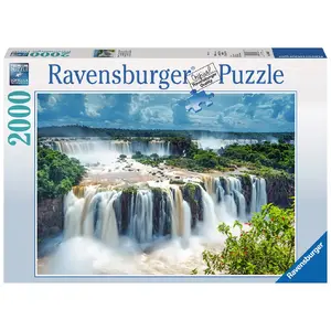 Пазл Ravensburger Cascate dell’Iguazù, Brasile 2000 деталей — Пейзаж, Водопад, 301×55 мм