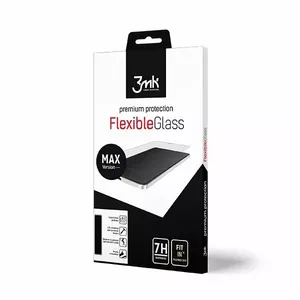 Защитное стекло 3MK FlexibleGlass Max для iPhone 7/8 Plus — гибридное стекло, белое