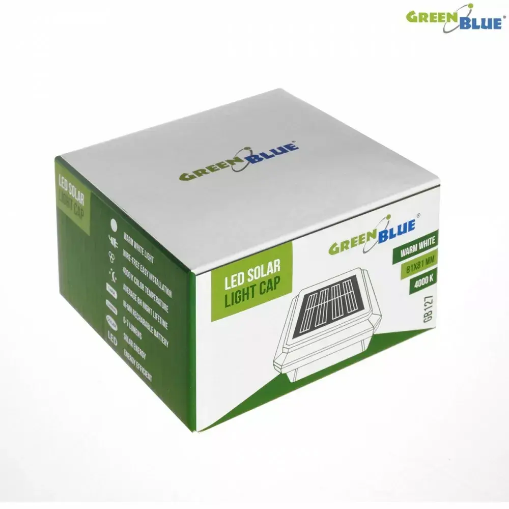 Солнечный фонарь GreenBlue GB127 LED 8080 Photo 2