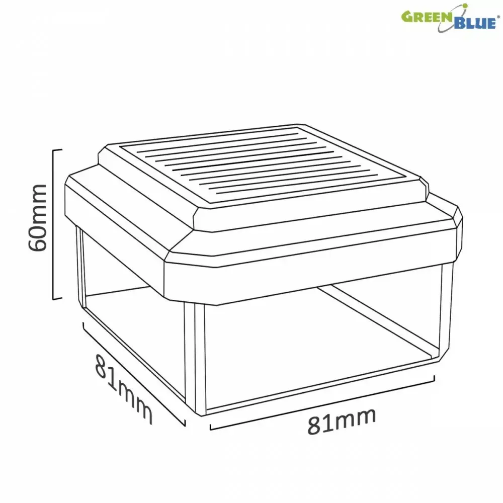 Солнечный фонарь GreenBlue GB127 LED 8080 Photo 3