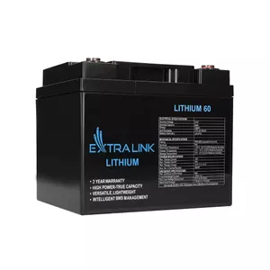 Extralink EX.30448 uzlādējamā baterija Litija dzelzs fosfāts (LiFePO4) 60000 mAh 12,8 V