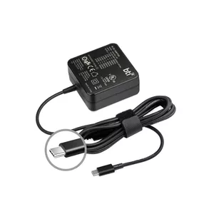 Barošanas adapteris BTI 65WUSB-C Iekštelpu 65 W Melns