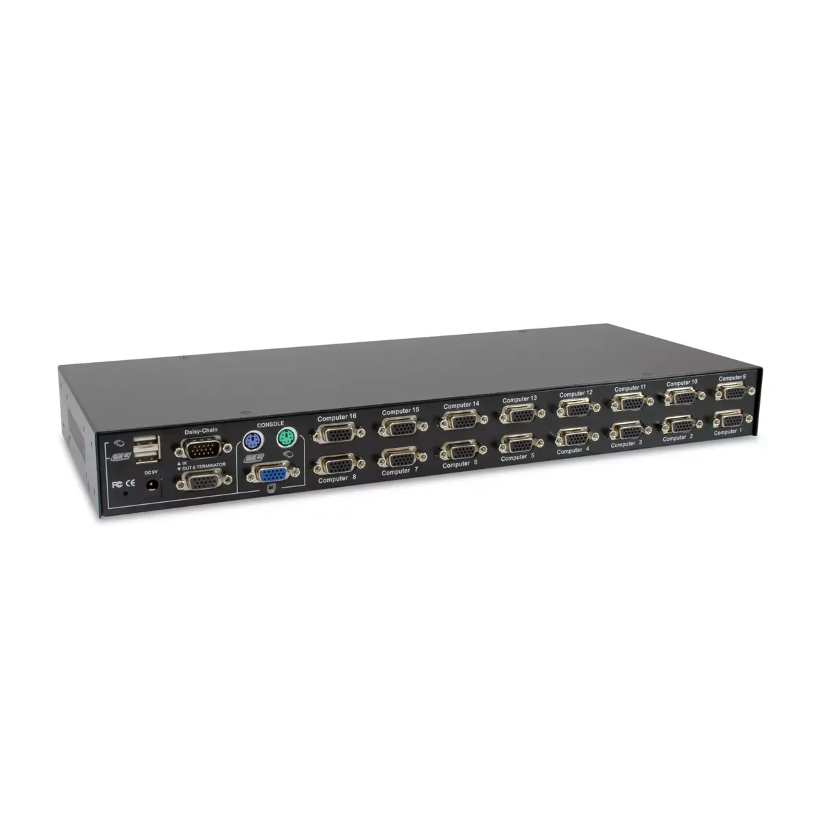 KVM переключатель LevelOne 16-Port PS/2-USB VGA Photo 2