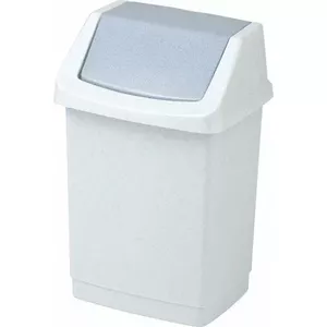 Waste bucket Curver Click-it 50 L, grey, 38.5 x 33.5 x 63.5 cm