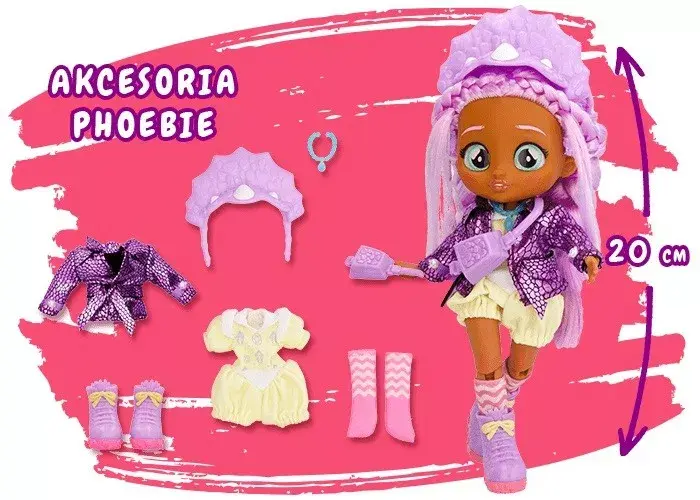 Leļļa TMTOYS Cry Babies BFF Phoebe Photo 3