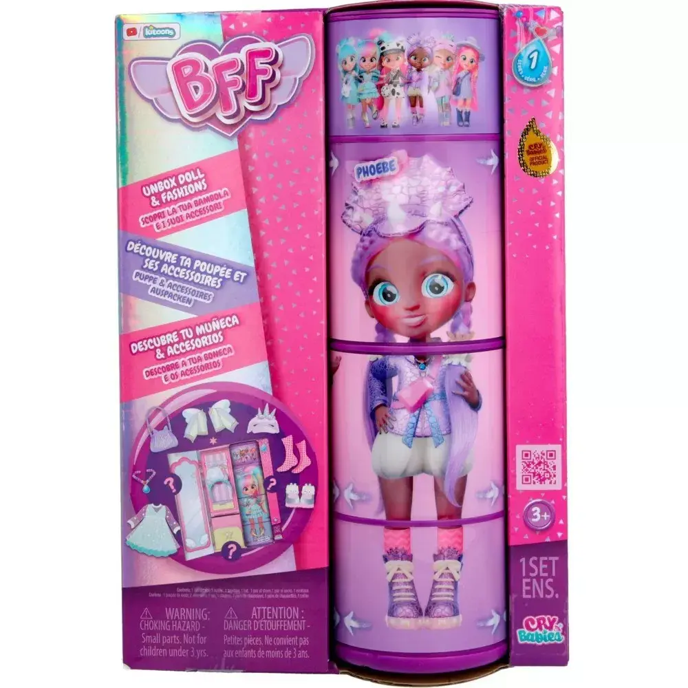 Leļļa TMTOYS Cry Babies BFF Phoebe Photo 8