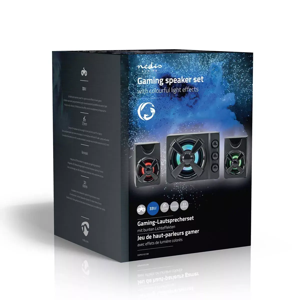 Акустическая система Nedis GSPR31021BK 2.1 для ПК Photo 11