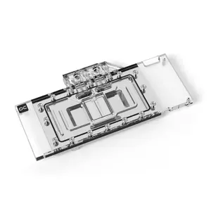 Water block + Backplate Alphacool 13548 Aluminium Copper 1/4"