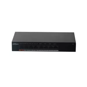 Dahua Technology PFS3008-8GT-60 tīkla pārslēgs Nepārvaldīts L2 Gigabit Ethernet (10/100/1000) Power over Ethernet (PoE) Melns