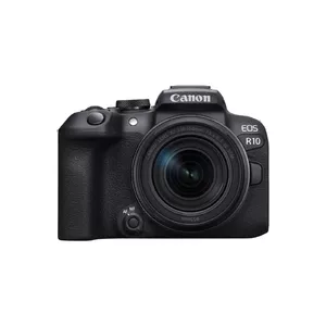 Mirrorless camera Canon EOS R10 with 24.2 MP CMOS sensor, 6000×4000 resolution, black