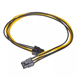 Internal power cable Akyga AK-CA-49 — 0.4 m, PCI‑E 6-pin to PCI‑E 6-pin, black