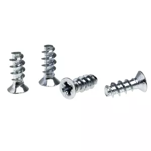 Screw Akyga AK-CA-21, steel, stainless finish, length 5 mm, pack of 4