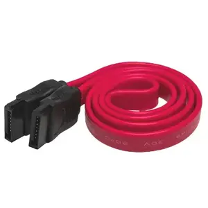 Internal SATA III cable Akyga AK-CA-27, 0.5 m, red, female connectors