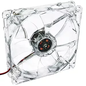 Akyga AW-12A-BR Datora dzesēšanas sistēma Datora korpusam Ventilators 12 cm Caurspīdīgs 1 pcs