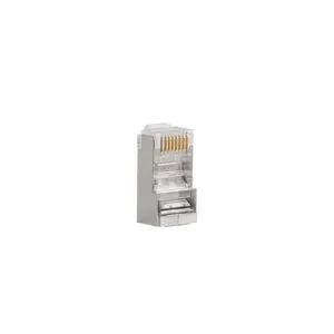 Соединитель LANBERG RJ-45 PLS-5000 для кабеля Cat5e F/UTP, нержавеющая сталь, упаковка 100 шт.