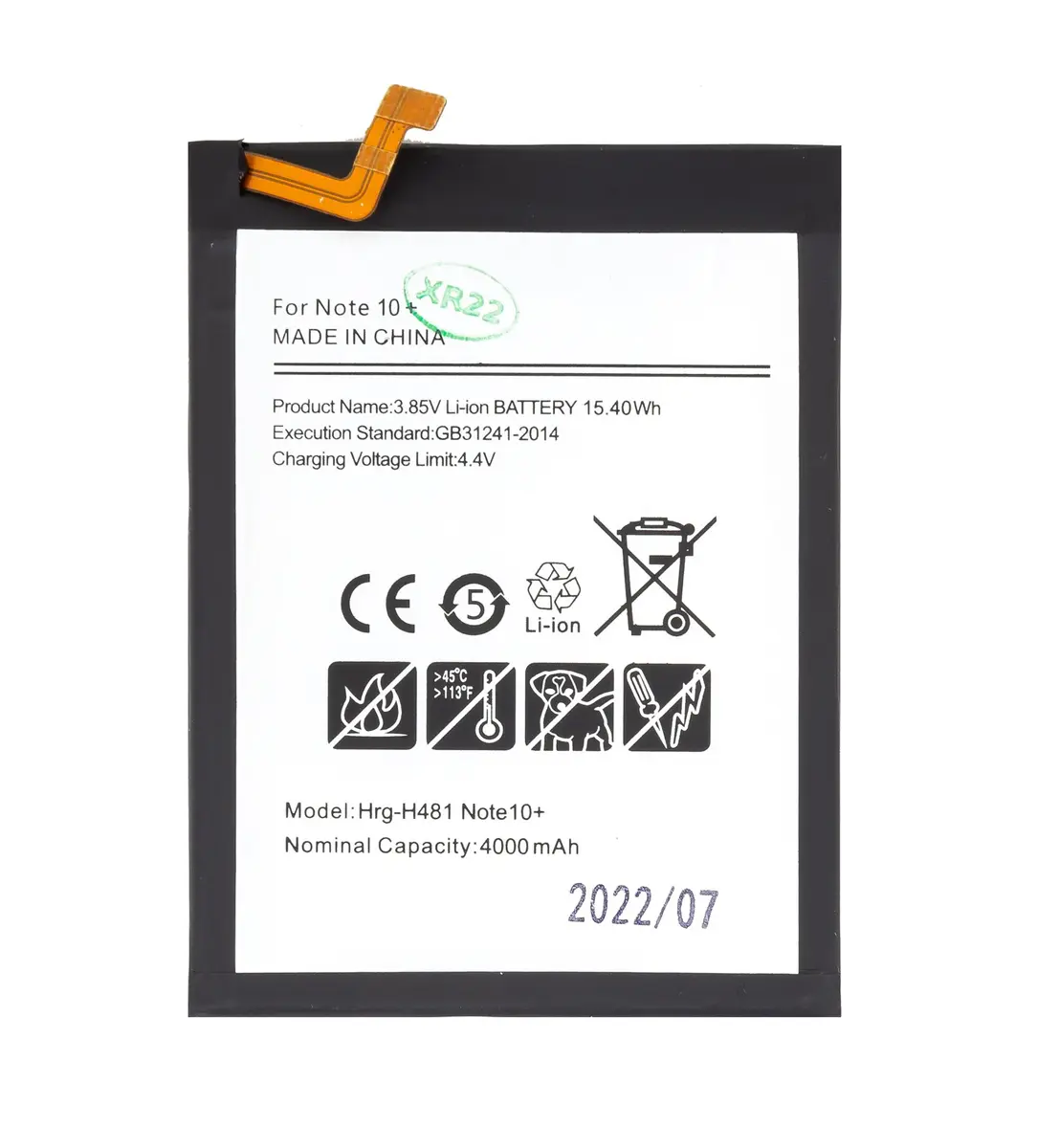For_Samsung EB-BN972ABU Li-Ion Akumulators 4000mAh OEM