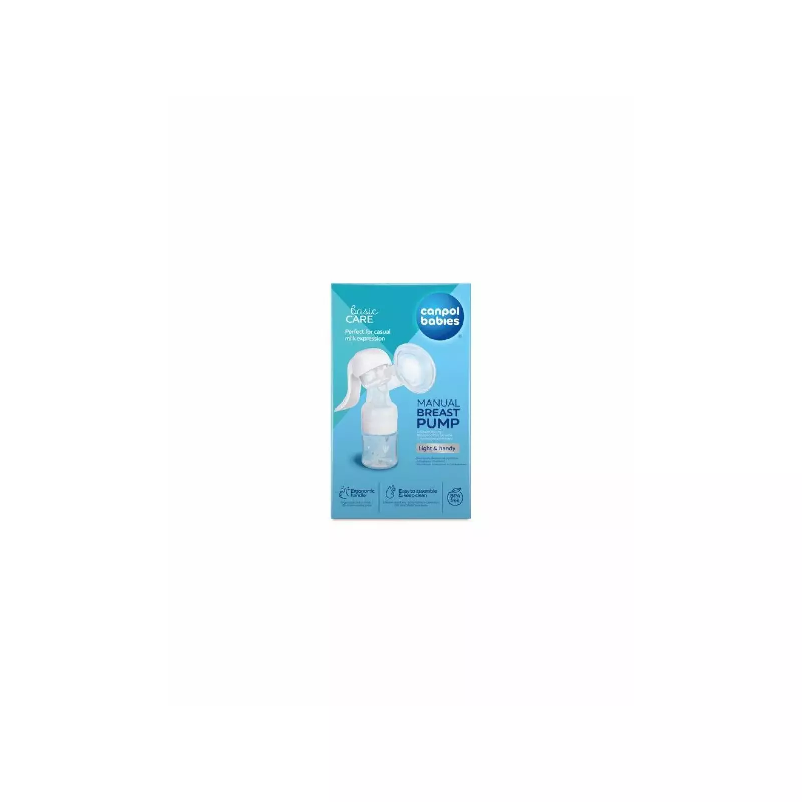 Canpol manual sales breast pump