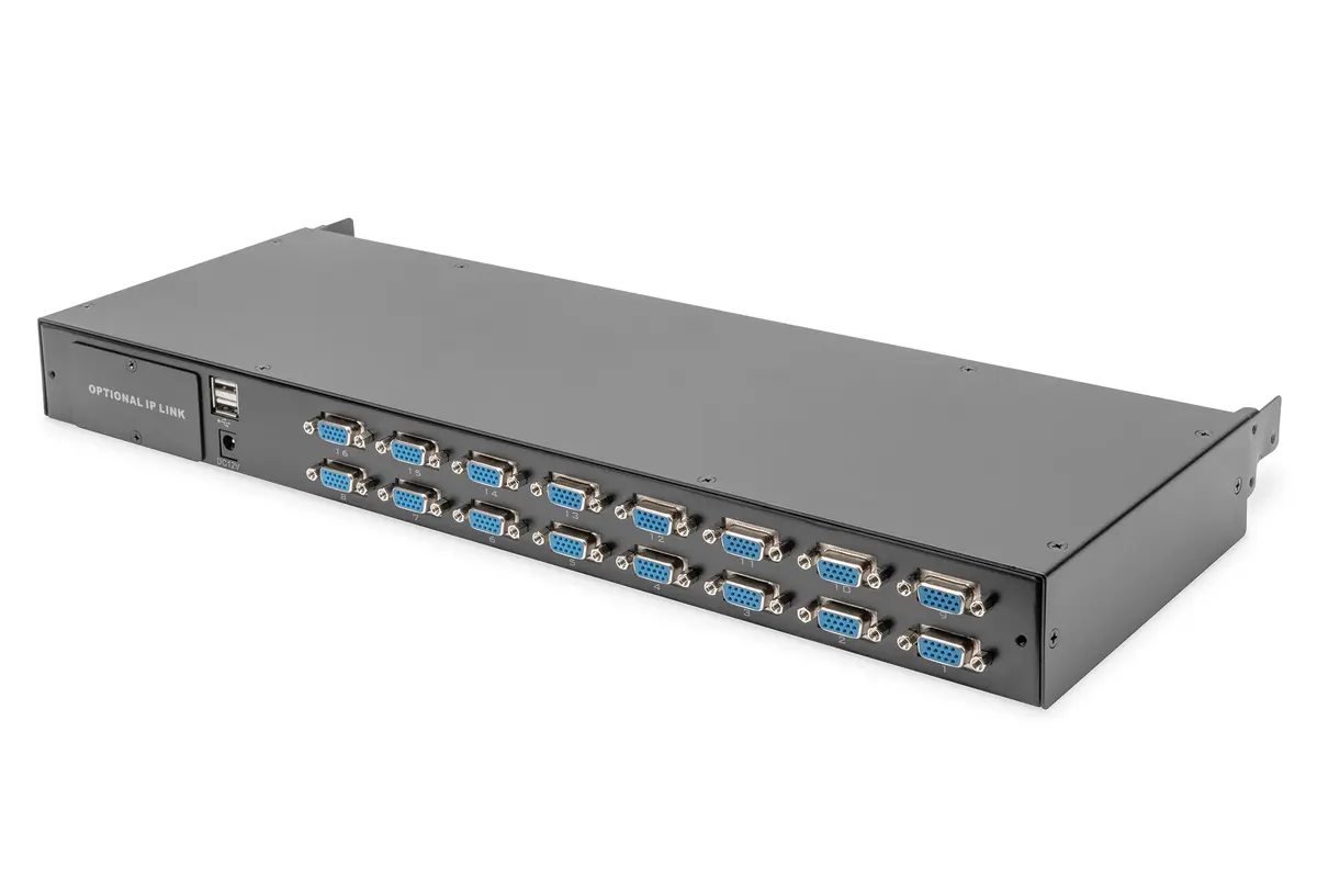 Digitus DS-72214 16-портовый KVM-переключатель VGA Photo 2