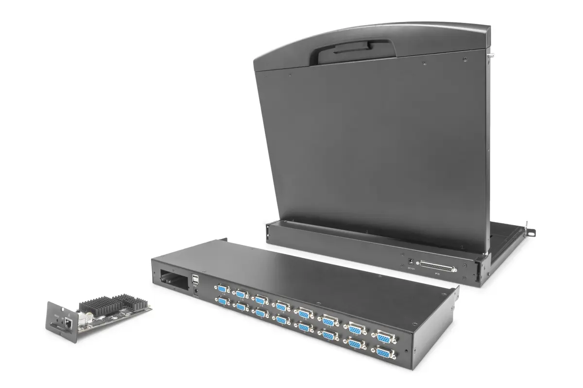 Digitus DS-72214 16-портовый KVM-переключатель VGA Photo 3
