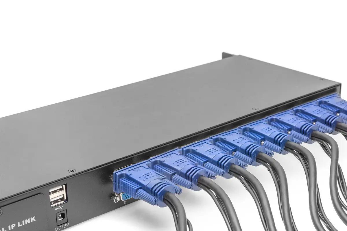 Digitus DS-72214 16-портовый KVM-переключатель VGA Photo 6