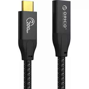 USB-C to USB-C cable ORICO CY32-10 1 m, black, data and charging