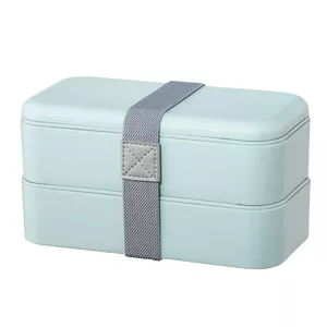 Rectangular food storage container Xavax 0.5 L, 2 pcs, blue, 186×93×44 mm