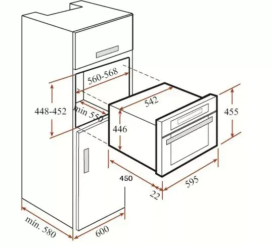Встраиваемая микроволновка TEKA MWR 32 BIA Photo 2