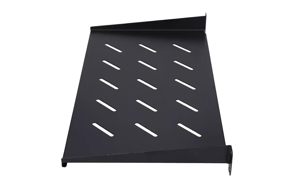 Plaukts Extralink Extralink Shelf 1U 250mm Black 19" Photo 2