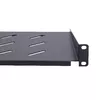 Plaukts Extralink Extralink Shelf 1U 250mm Black 19" Photo 4
