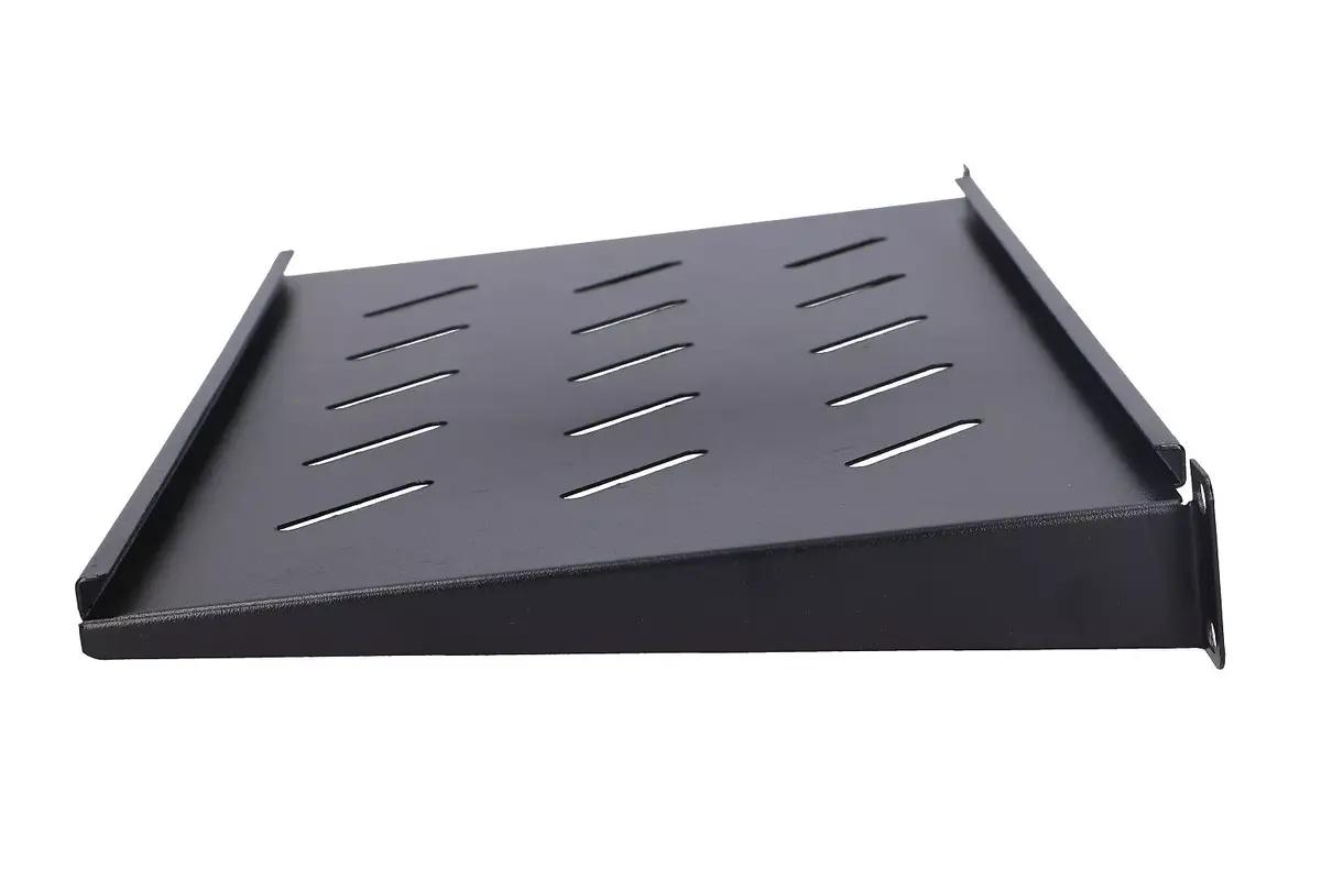 Plaukts Extralink Extralink Shelf 1U 250mm Black 19" Photo 5
