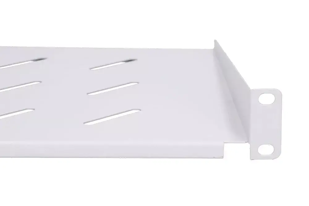 Plaukts iekārtai Extralink Extralink Shelf 1U 250mm Gray 19" Photo 4