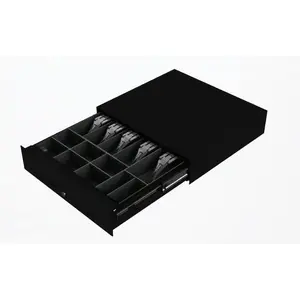 Cash drawer APG SL3000 low height model SL3000-0872, compact front-slot with removable till