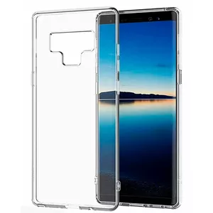 Caurspīdīgs silikona maciņš Evelatus priekš Samsung Note 9 — caurspīdīgs TPU 1.5 mm