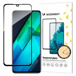 Aizsargstikls Wozinsky priekš Infinix Note 12 G96 — Full Glue rūdīts stikls, melns