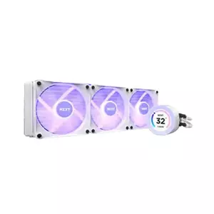 NZXT Kraken Elite 360 RGB All-in-One Liquid CPU Cooler, 360mm Radiator, White