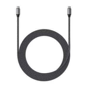 USB C to USB C cable Satechi ST-TCC2MM — 2 m, Black/Grey, 0.48 Gbit/s