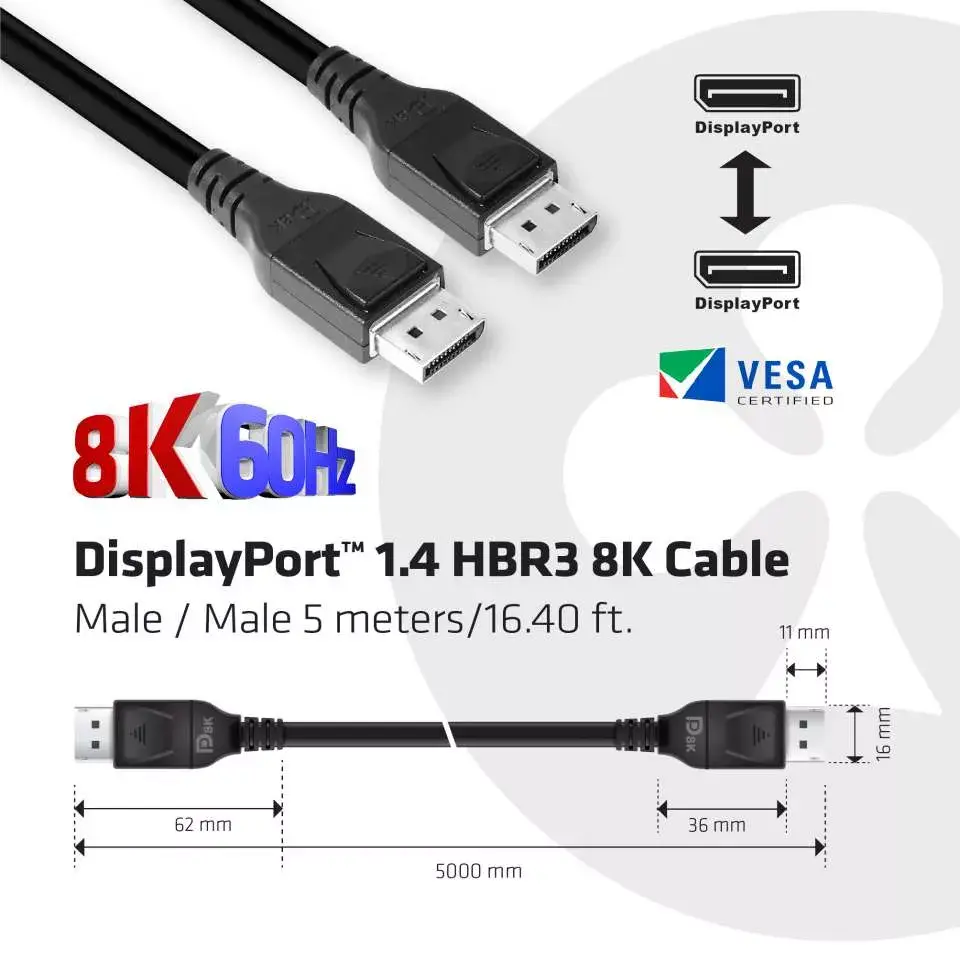 DisplayPort kabelis CLUB3D CAC-1061 Photo 3