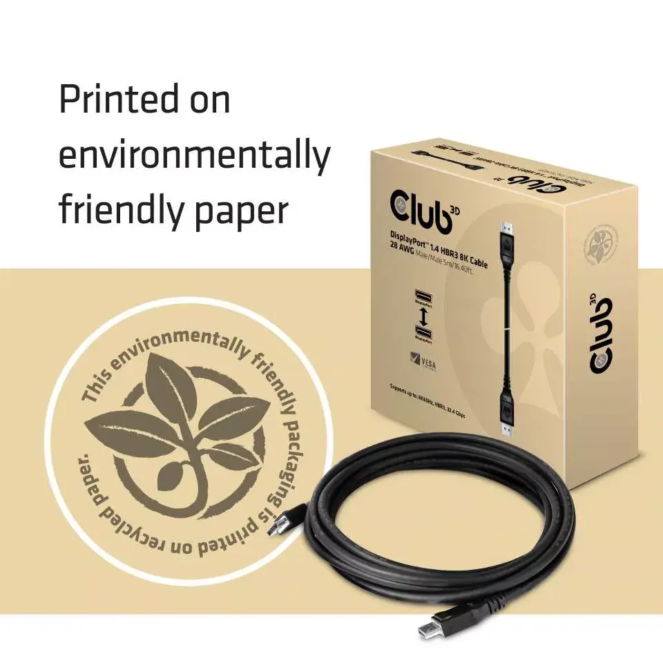 DisplayPort kabelis CLUB3D CAC-1061 Photo 7