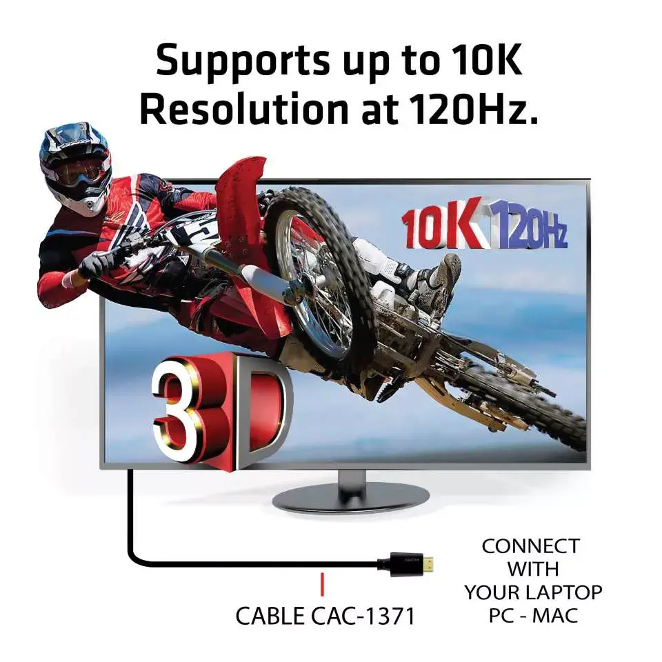 HDMI кабель CLUB3D Ultra High Speed 4K120Hz 8K60Hz Photo 5