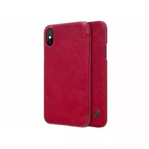 Чехол-книжка Nillkin для Apple iPhone X / Xs — красный, фолио, карман для карт