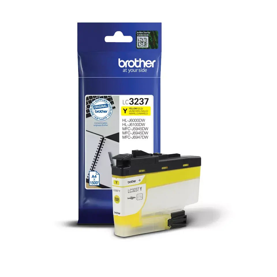 Картридж Brother LC3237Y Жёлтый Photo 3