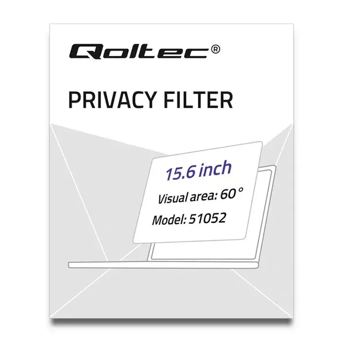 Privacy filter QOLTEC 51052 for 15.6" laptops Photo 2