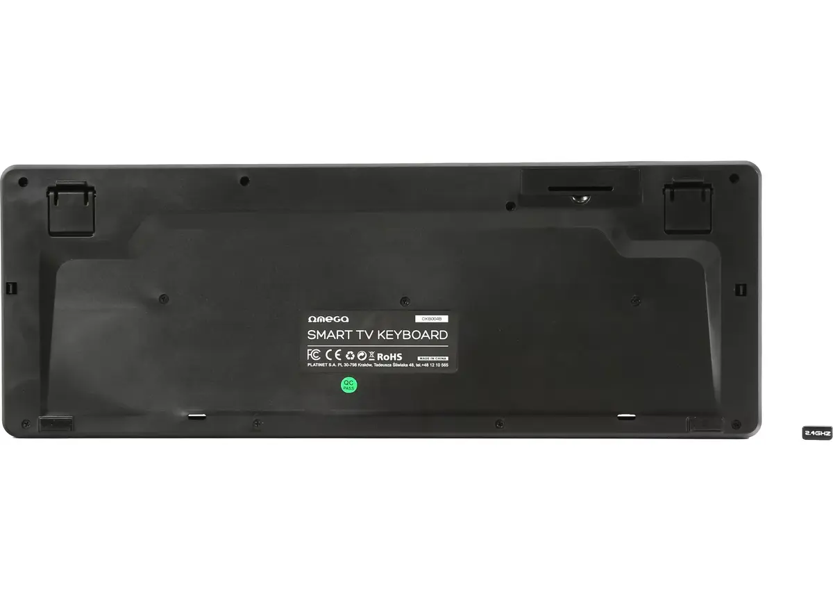 Bezvadu tastatūra OMEGA OKB004B priekš Smart TV Photo 7