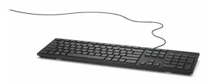 Проводная клавиатура Dell KB216 USB полноразмерная UK QWERTY черная