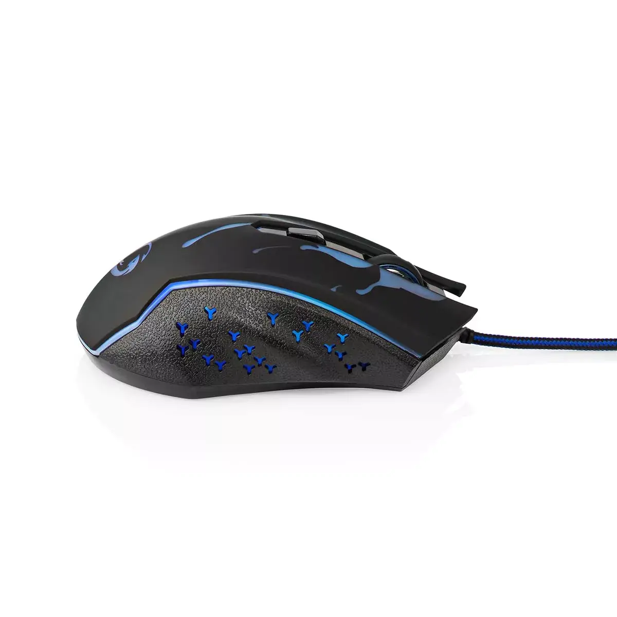 Nedis GMWD210BK spēļu pele — labroču 3600 DPI Photo 4