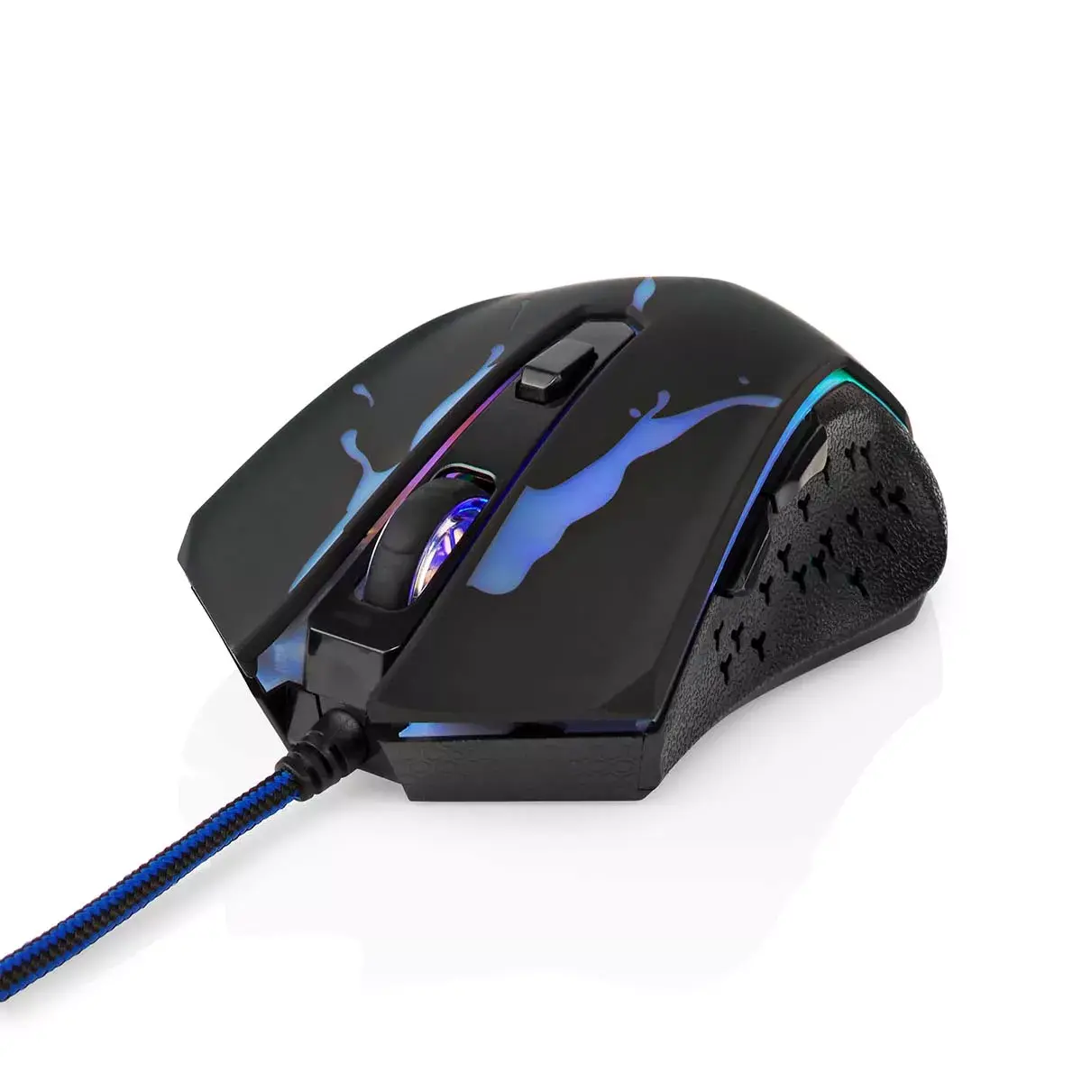 Nedis GMWD210BK spēļu pele — labroču 3600 DPI Photo 6