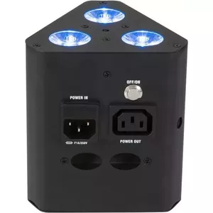 Светильник на аккумуляторе EUROLITE AKKU TL-3 QCL RGB UV, портативный беспроводной LED для сцены/заливки