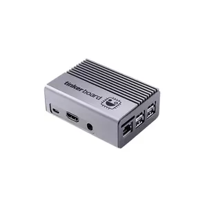 Computer case ASUS Tinker Fanless — aluminum, silver, passive-cooled enclosure